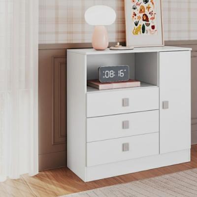 Cômoda Infantil 3 Gavetas 1 Porta Sofia Percasa