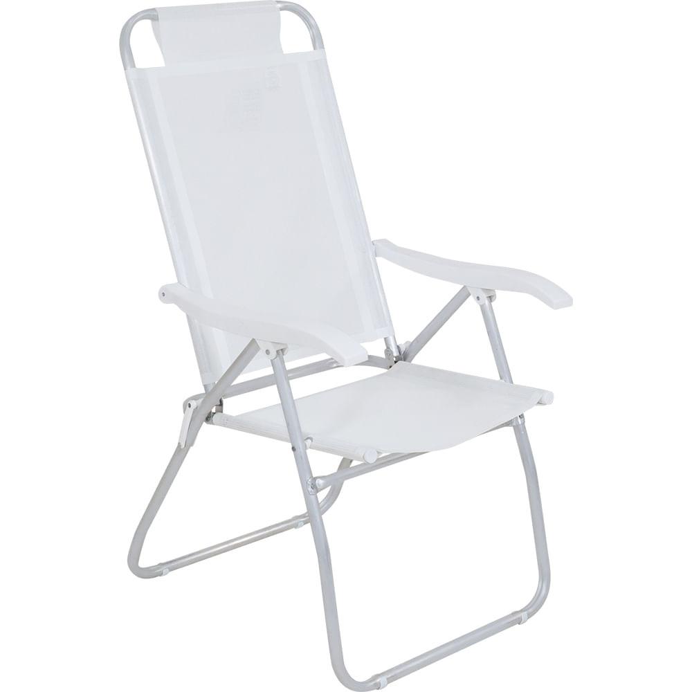 Conjunto para Jardim Mesa com Tampo de Vidro e 4 Cadeiras e Ombrellone Noronha Bel - 7