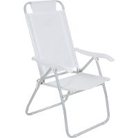 Conjunto para Jardim Mesa com Tampo de Vidro e 4 Cadeiras e Ombrellone Noronha Bel - 7