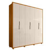 Guarda Roupa Casal 6 Portas com Pés Em MDF Matisse Madetec - 2