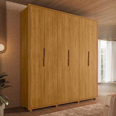 Guarda Roupa Casal 6 Portas com Pés Em MDF Matisse Madetec