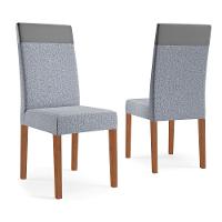 Conjunto Sala de Jantar Mesa Onix 154cm e 6 Cadeiras Paris Madetal - 7