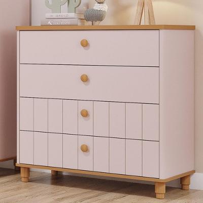 Cômoda Infantil 4 Gavetas com Pés em MDF Lívia Permobili