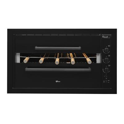 Churrasqueira a Gás de Embutir Fischer 5 Espetos Ranch