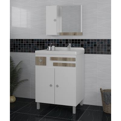 Conjunto para Banheiro 3 Portas 1 Gaveta Mônaco Móveis Sander