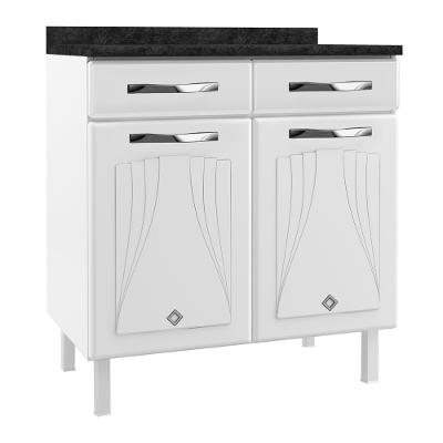 Balcão em Aço 2 Portas 2 Gavetas Star New Telasul