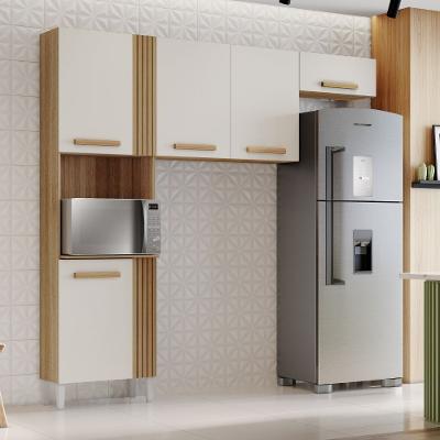 Cozinha Modulada Ripada 2 Peças Juma Aramóveis