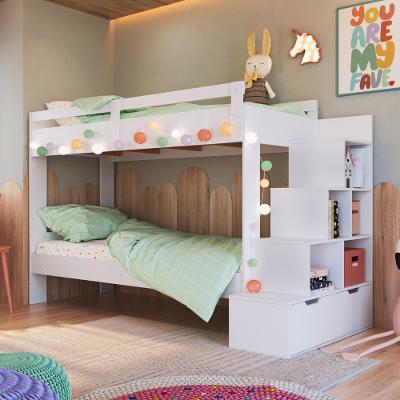 Beliche Infantil 2 Gavetas Liz Completa Móveis