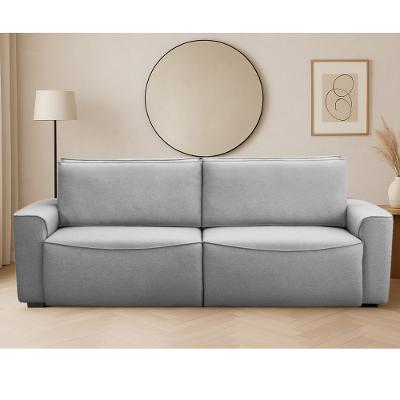 Sofá 3 Lugares Retrátil Reclinável 210cm Veludo Nobile Ferguile