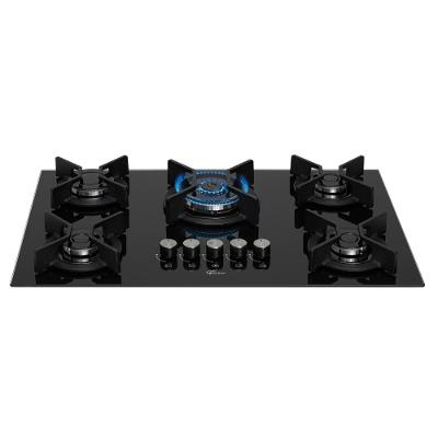 Cooktop 5 Bocas Fischer TC Infinity Mesa Vidro