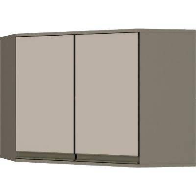 Armário Aéreo Canto Oblíquo 2 Portas em MDF Connect Henn