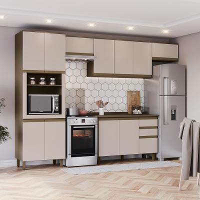 Cozinha Modulada 5 Peças com Tampo em MDF Connect Henn