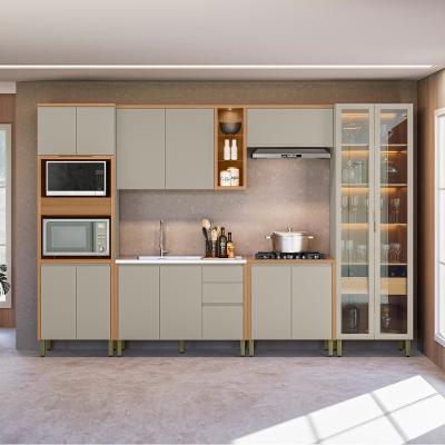 Cozinha Modulada 6 Peças sem Pia Em MDF Allure Linea Brasil