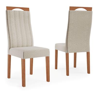 Conjunto 2 Cadeiras Estofada Grécia Madetal