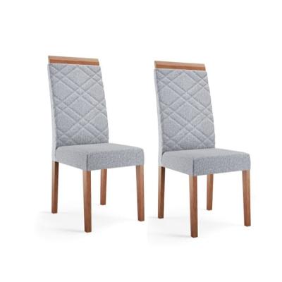 Conjunto 2 Cadeiras Estofadas Atlas Madetal