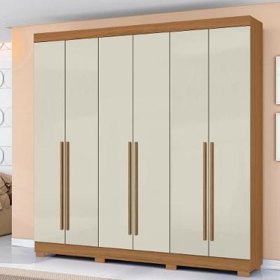 Guarda Roupa Casal 6 Portas 2030 Aramóveis