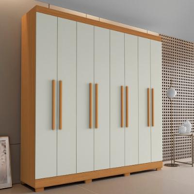 Guarda Roupa Casal 8 Portas com Pés Dubai Aramóveis