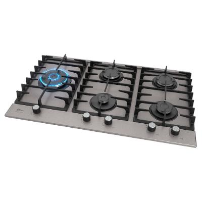 Cooktop Fischer 5 Bocas Platinium Prime Tripla Chama
