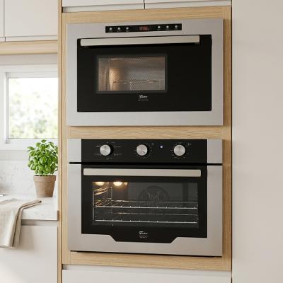 kit Fischer Infinity Microondas de Embutir 25L Forno de Embutir 50L