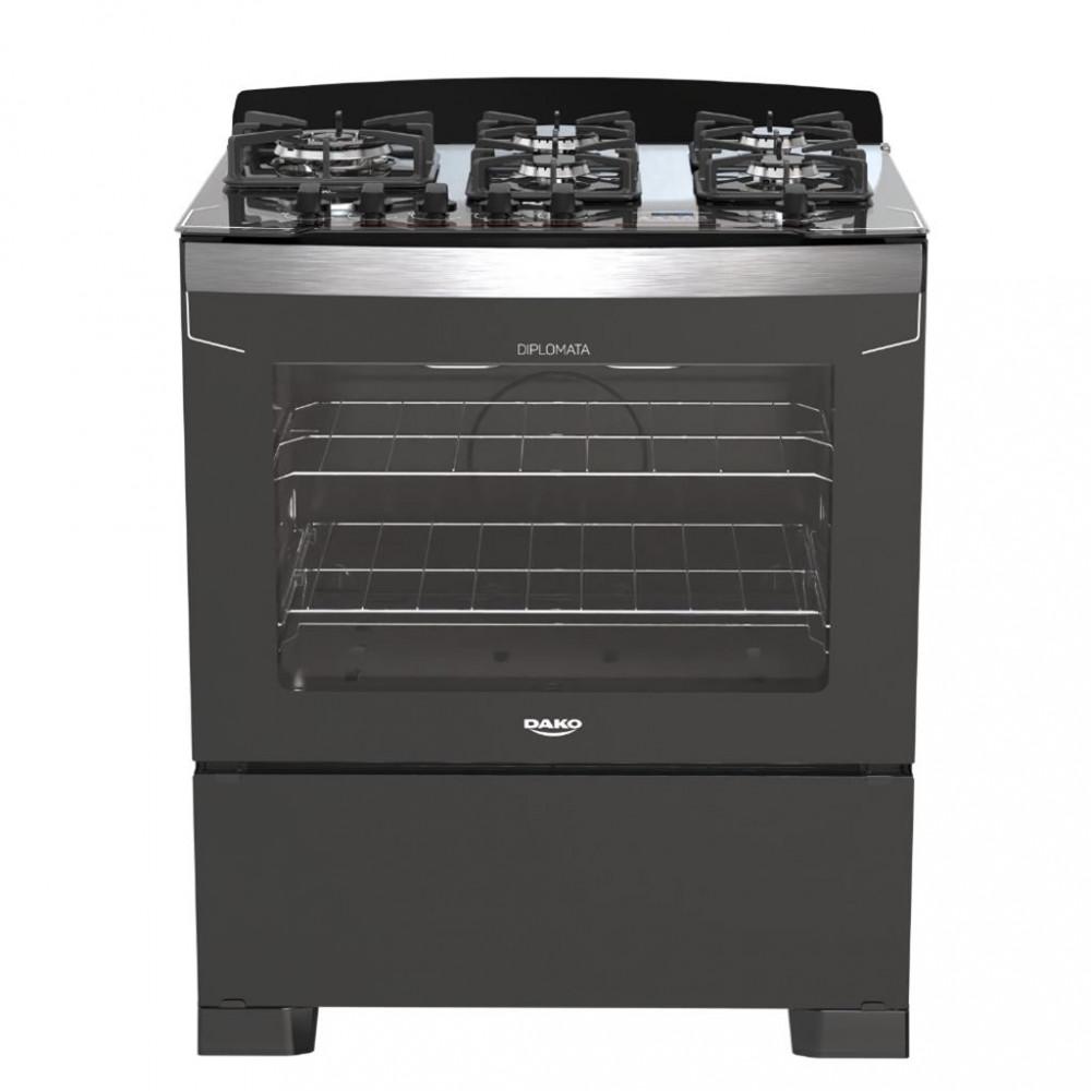Fogão 5 Bocas Dako Diplomata com Grill - 1