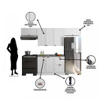 Cozinha Compacta 4 Peças Unna Poliman - 4