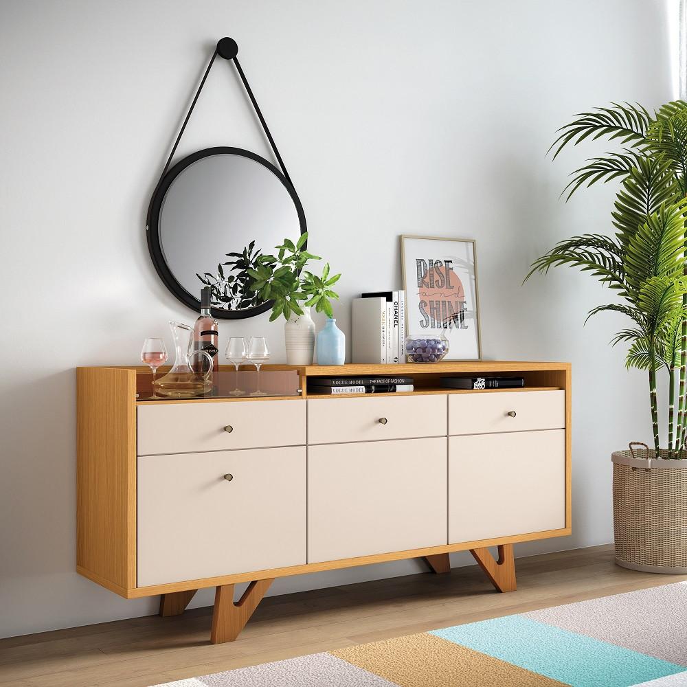 Balcão Buffet 2 Portas 2 Gavetas Sollare HB Móveis - 1