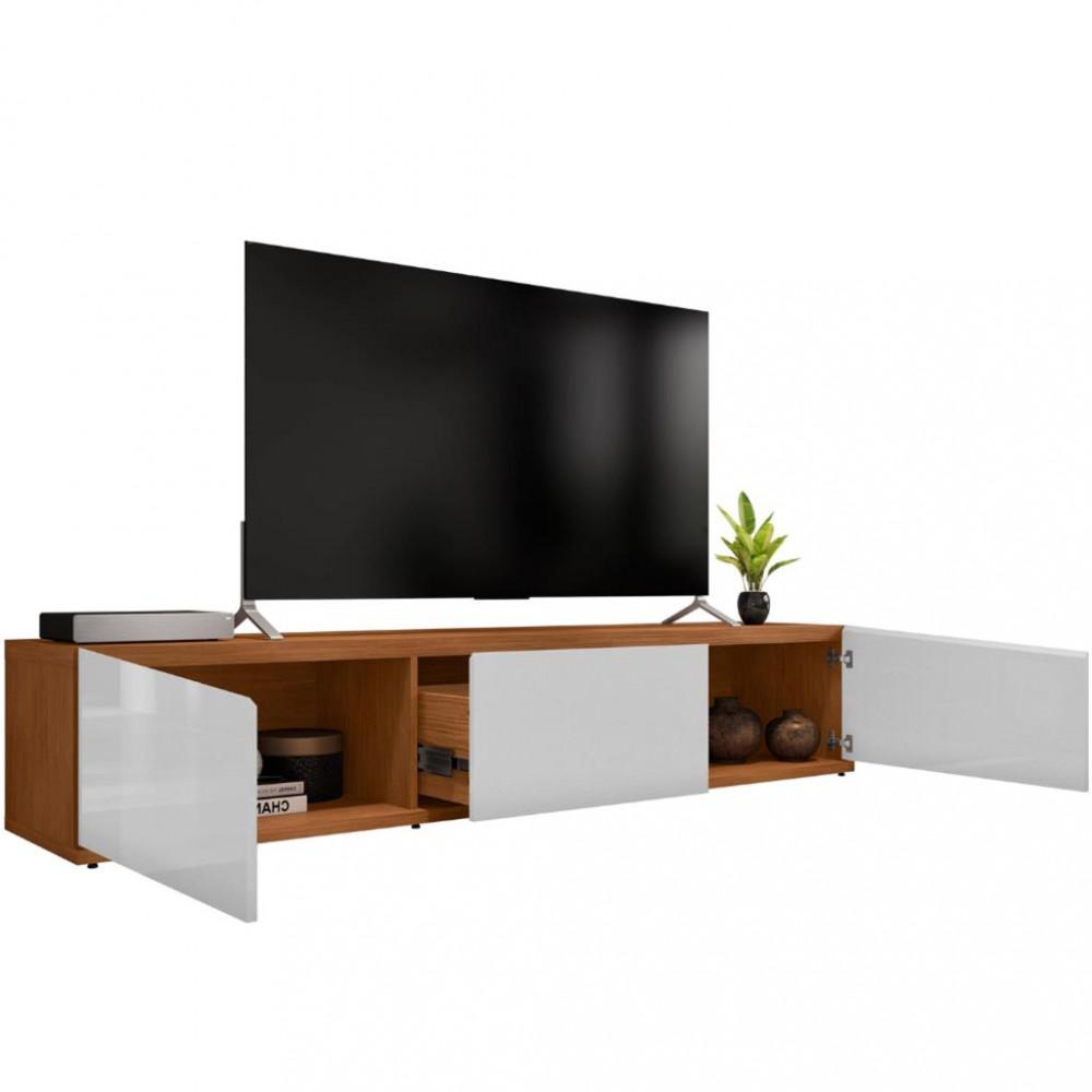 Rack para TV Até 60 Polegadas 2 Portas 1 Gaveta Eros Casa D - 3