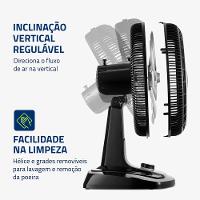 Ventilador de Mesa Mondial Turbo 8 Pás 50cm VTX-50-8P - 3