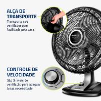 Ventilador de Mesa Mondial Turbo 8 Pás 50cm VTX-50-8P - 5