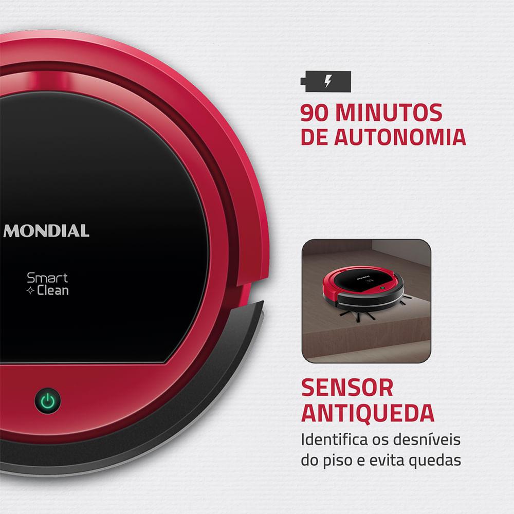 Robô Aspirador de Pó Smart Clean RB-07 - 4