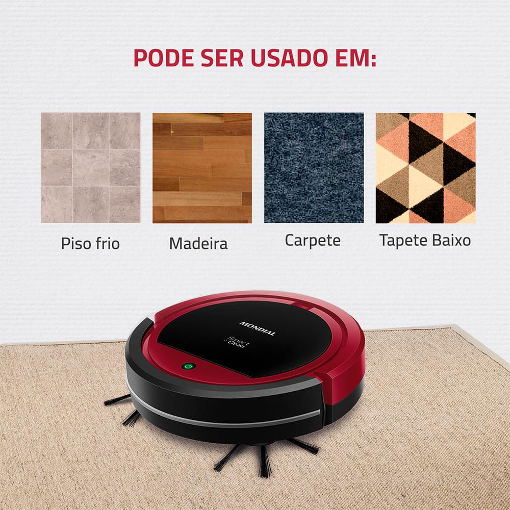 Robô Aspirador de Pó Smart Clean RB-07 - 7