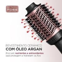 Escova Secadora Argan Mondial Preto e Golden Rose 1200W ES-14-BI - 2