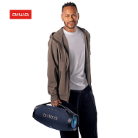 Caixa de Som Boombox Plus AIWA BBS-01-LBL 200W Bluetooth 30H IP66 USB RGB - 2