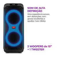 Caixa de Som PartyBox AIWA PB-04 Bluetooth 18H RGB USB TWS Preto - 3