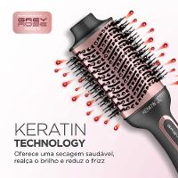 Escova Secadora Mondial Preto e Golden Rose 1300W ES-05-BI - 2