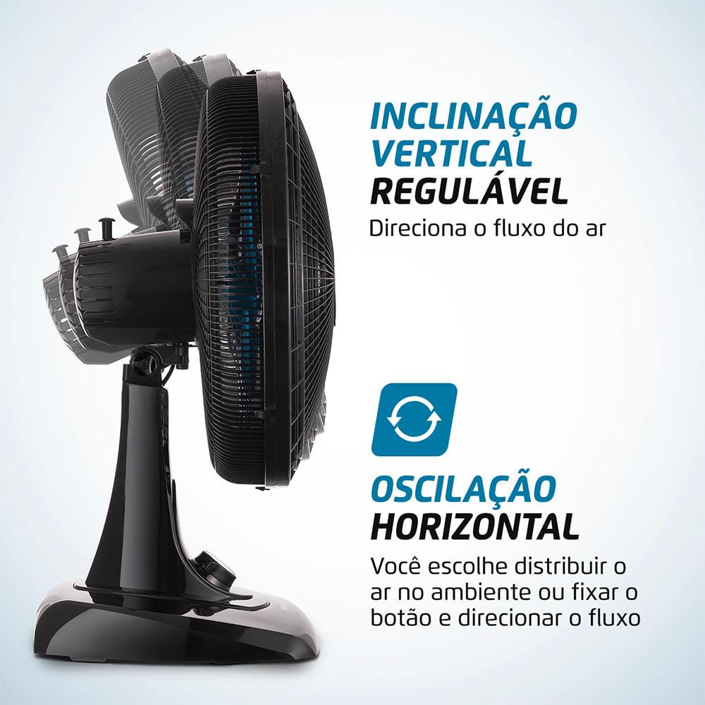 Ventilador de Mesa Maxis 6 pás 40cm V-40-MX-B - 4