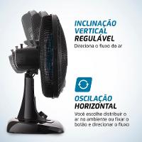 Ventilador de Mesa Maxis 6 pás 40cm V-40-MX-B