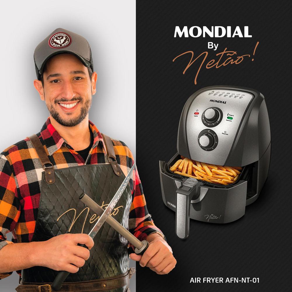 Fritadeira Sem Óleo Air Fryer 4L By Netão Mondial AFN-NT-01 - 8
