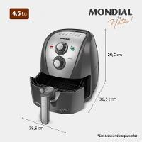 Fritadeira Sem Óleo Air Fryer 4L By Netão Mondial AFN-NT-01 - 7