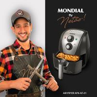 Fritadeira Sem Óleo Air Fryer 4L By Netão Mondial AFN-NT-01 - 8