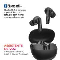 Fone de Ouvido Eardbud AIWA AWS-EB-04-B Bluetooth IPX4 ANC 26 Horas de bateria - 8