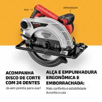 Serra Circular Mondial Vermelho 1500W FSC-04 - 6