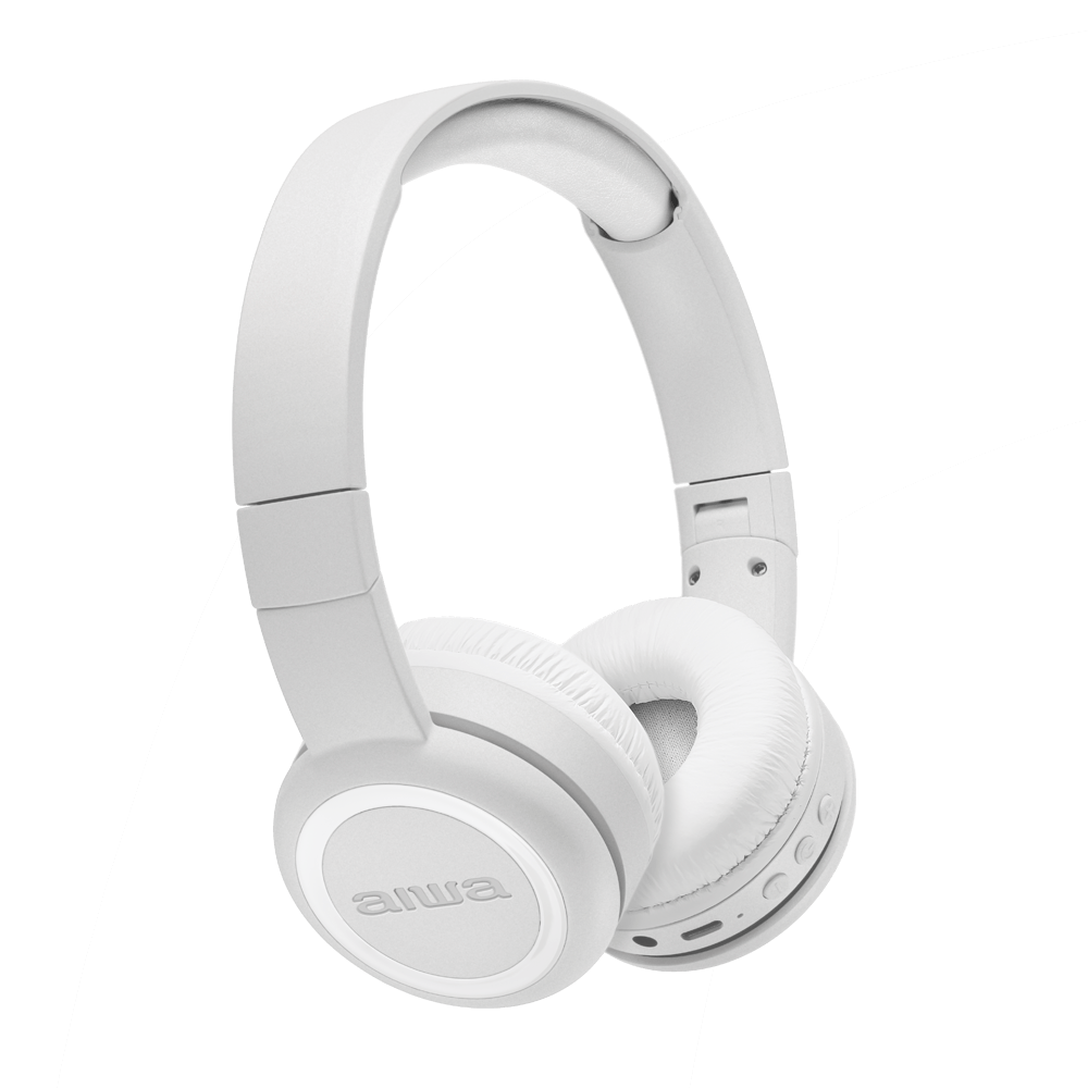 Fone de Ouvido Headphone AIWA HP-03-W Bluetooth Drive 30mm - 1