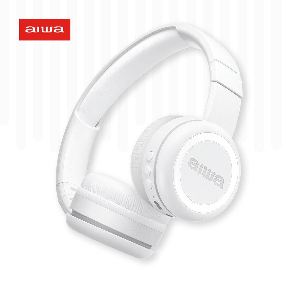 Fone de Ouvido Headphone AIWA HP-03-W Bluetooth Drive 30mm - 2