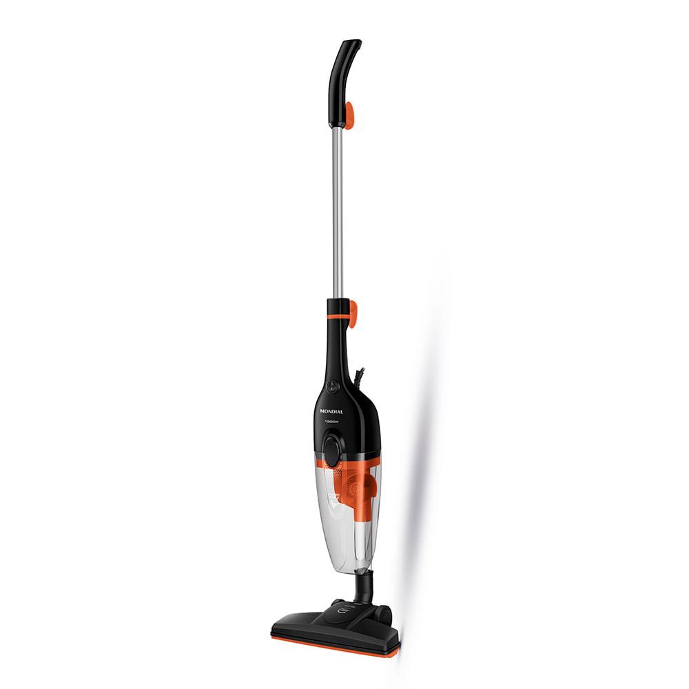 Aspirador de Pó Turbo Cycle  Mondial  Preto e Laranja  1500W- AP-40-B - 1