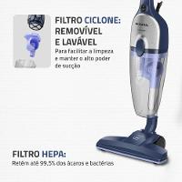 Aspirador de Pó Turbo Cycle Hepa Mondial 1550W  - AP-41-BLI - 3