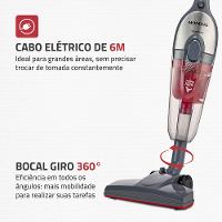 Aspirador de Pó Turbo Cycle Hepa Mondial 1550W - AP-41-GI - 5