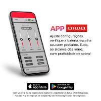Fone de Ouvido Earbud Aiwa EB-05-B Bluetooth ENC APP - 3