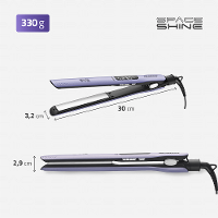 Prancha Alisadora Space Shine Mondial Lilás 50W Bivolt - P-26 - 7