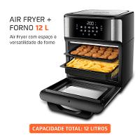 Fritadeira Elétrica Forno Oven 12L Mondial AFON-12L-BI-BC - 2